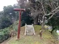 神社(名称不明)の鳥居