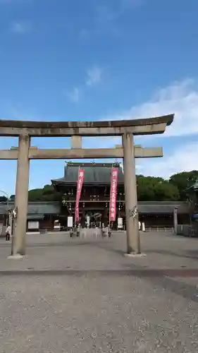 真清田神社の鳥居