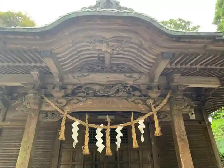 諏訪神社の本殿・本堂