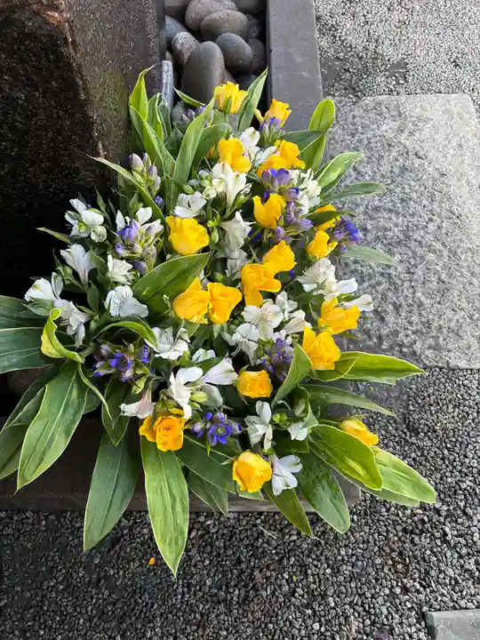 上尾御嶽神社の手水舎