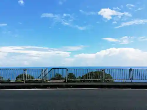 伊豆山神社の景色