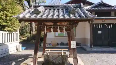 玉敷神社の手水舎