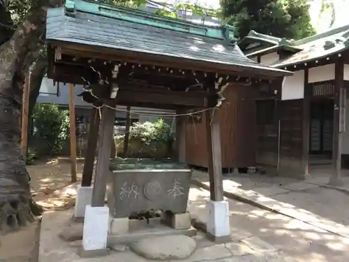 野沢稲荷神社の手水舎
