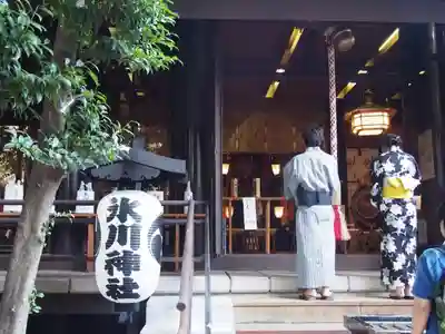 高円寺氷川神社の本殿・本堂