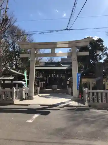 下谷神社の鳥居