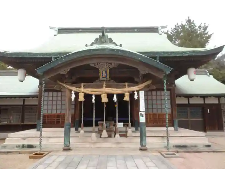 彦島八幡宮の本殿・本堂