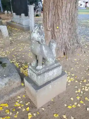 化蘇沼稲荷神社の狛犬