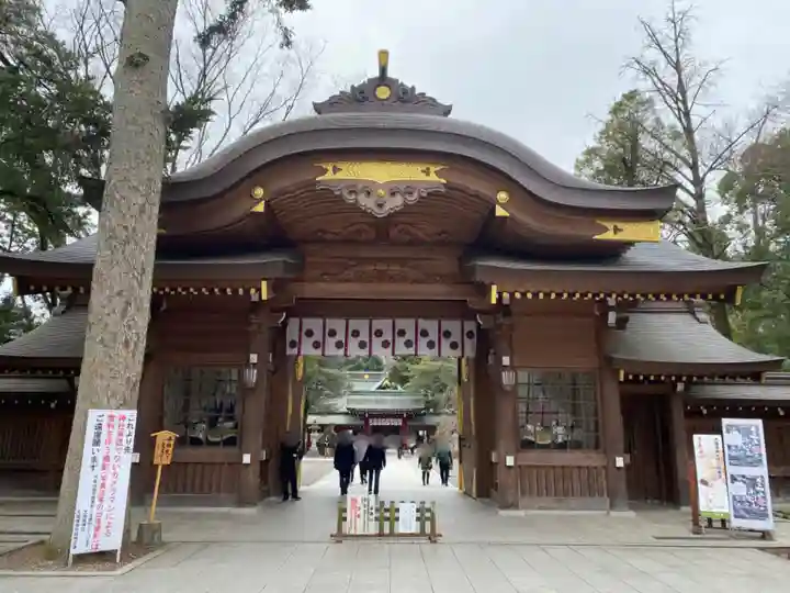 大國魂神社の山門・神門