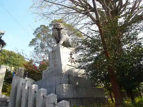 甲宗八幡宮の狛犬