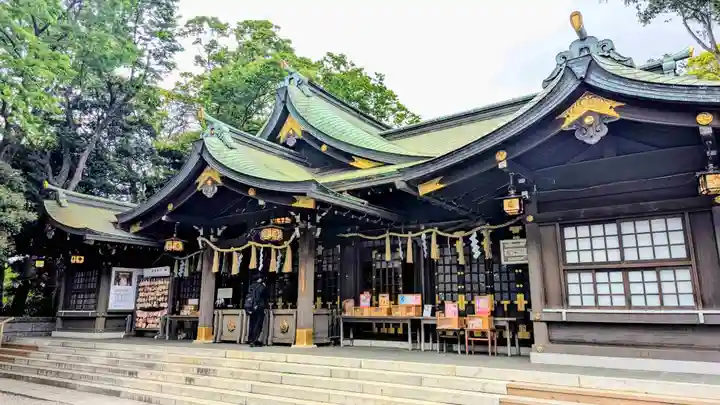 検見川神社の本殿・本堂