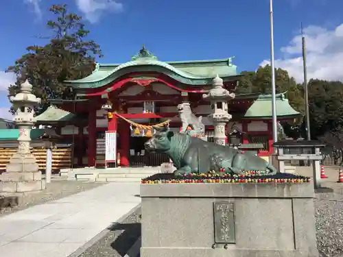 上野天満宮の像