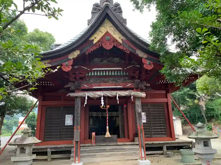 比比多神社(子易明神)の本殿・本堂