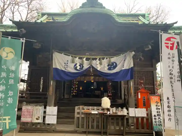 戸越八幡神社の本殿・本堂