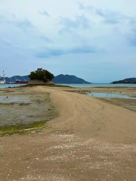 沖の観音の景色
