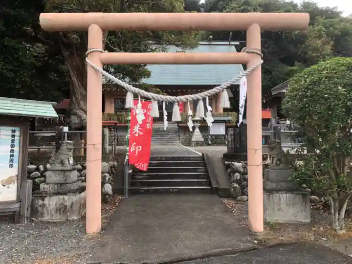 片岡神明宮の鳥居