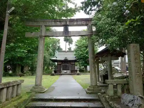 御殿場東照宮　吾妻神社　の鳥居