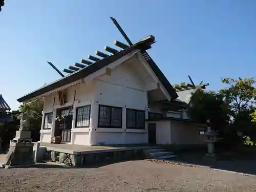 江原神明社の本殿・本堂