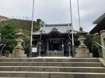 諏訪神社の本殿・本堂