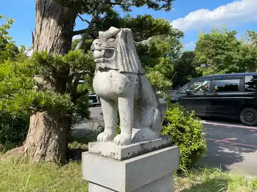 比佐豆知神社の狛犬