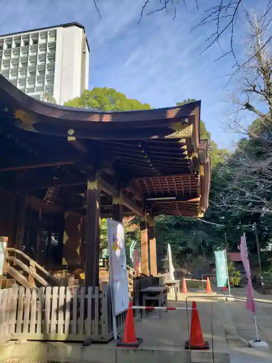 渋谷氷川神社の本殿・本堂