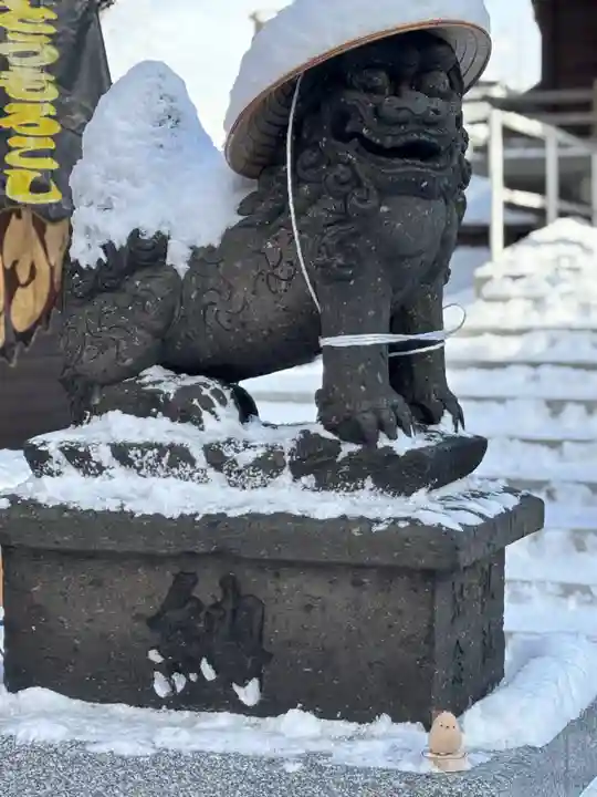 札幌諏訪神社の狛犬