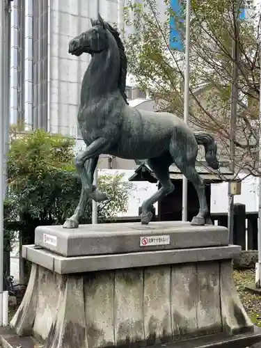 富士浅間神社の狛犬