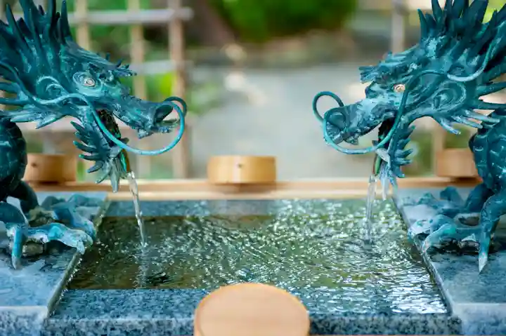 大國魂神社の手水舎