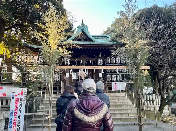 八幡神社の本殿・本堂