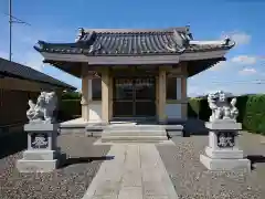 下道目記八幡社の本殿