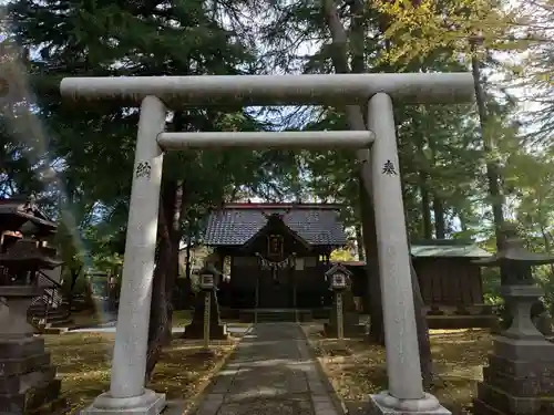 北城神明宮の鳥居