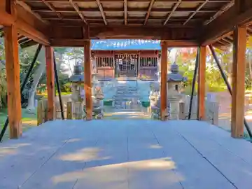 八劔社(萩原町戸苅)の本殿・本堂