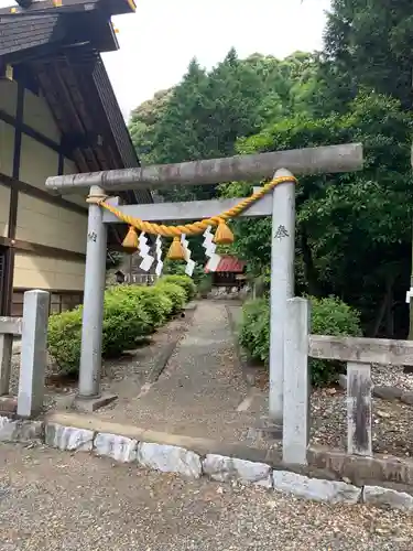 濱名惣社神明宮の鳥居