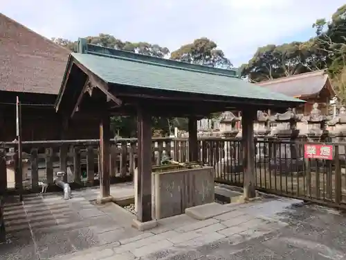 瀧山東照宮の手水舎