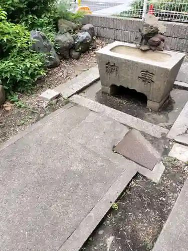 稲穂社の手水舎