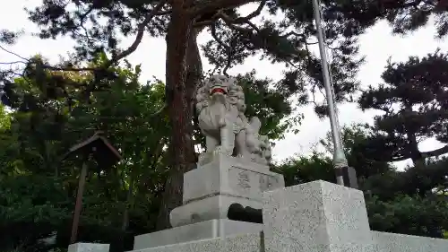 北見神社の狛犬