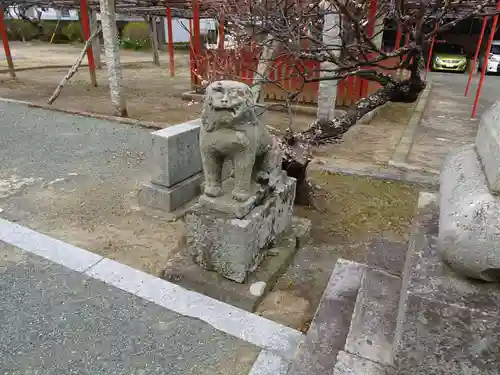 摩利支神社の狛犬