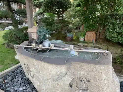 最上寺の手水舎