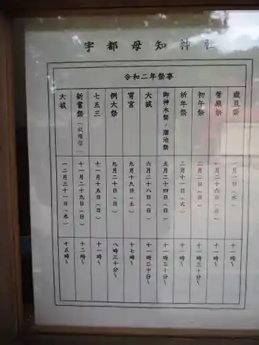 宇都母知神社のその他建物