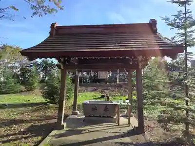 芽室神社の手水舎