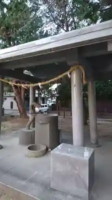 川曲神社(子生和町)の手水舎