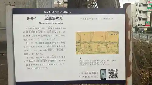 武蔵野神社の御朱印