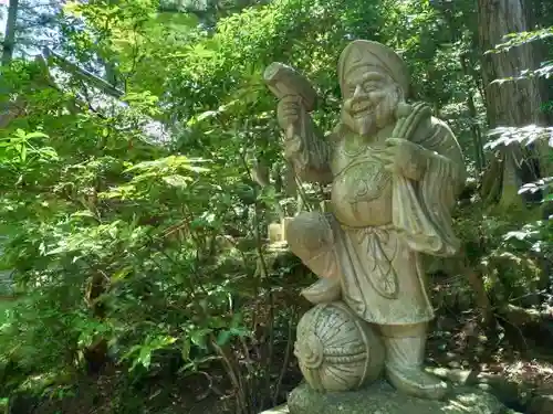 宝登山神社の像