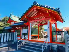 多治速比売神社の山門