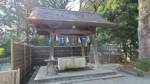 報徳二宮神社の手水舎