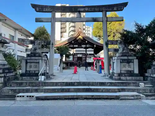 三輪神社の鳥居