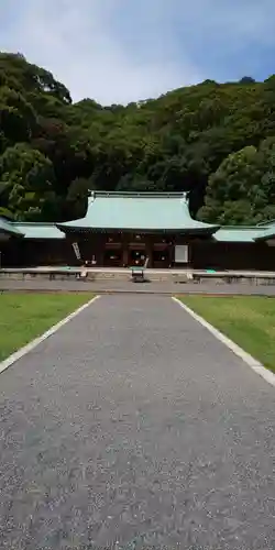 靜岡縣護國神社の本殿・本堂