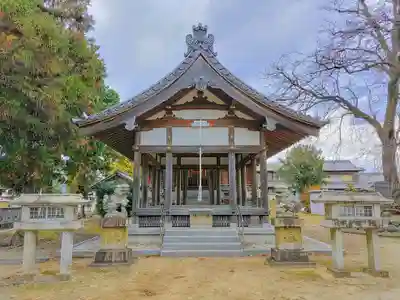 小口神社（城屋敷）の本殿・本堂