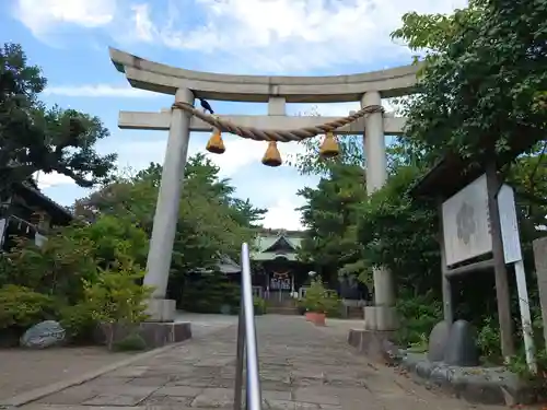 第六天神社の鳥居