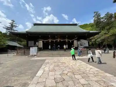 吉備津彦神社の本殿・本堂