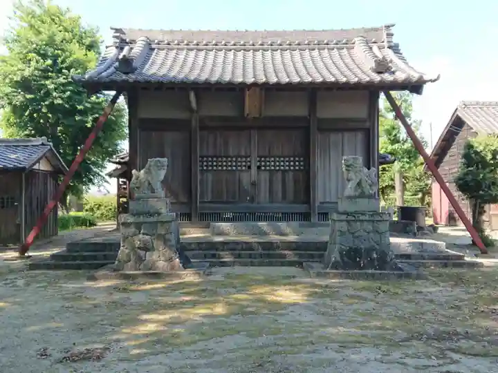 神明社の本殿・本堂